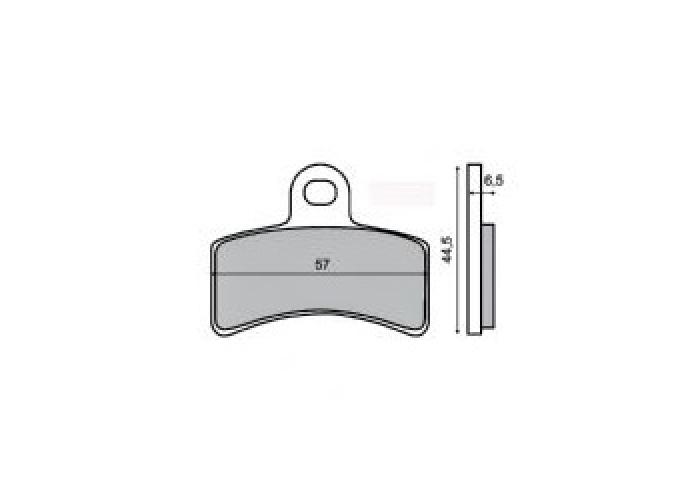 Placute frana Gas-Gas 50-321 (MCB770)